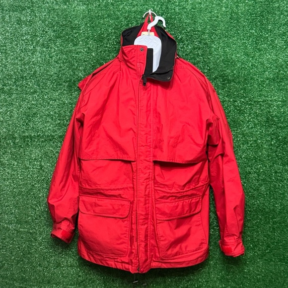 Eddie Bauer Other - Eddie Bauer Red and Black Jacket